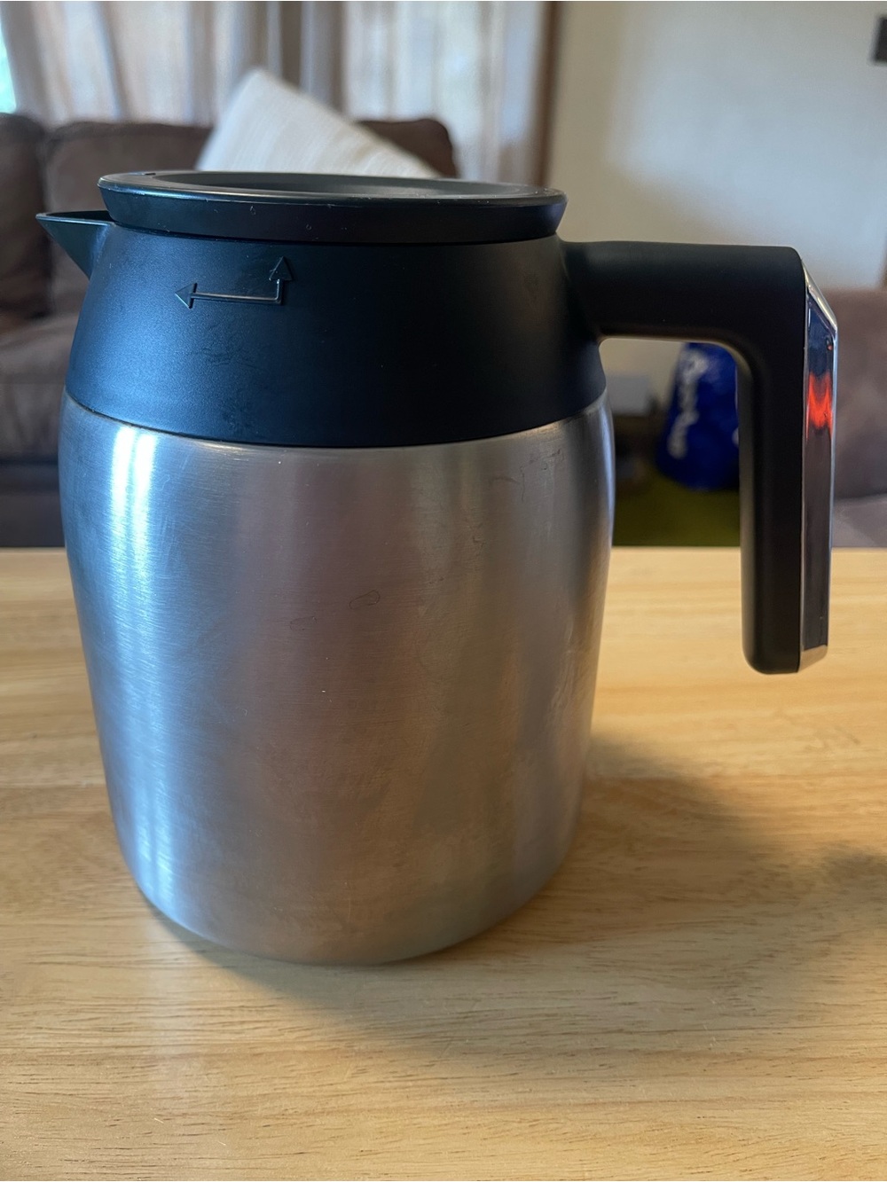 BUNN 1.9 Liter Thermal Carafe, Stainless Steel/black BUNN-O-MATIC 54457.0001